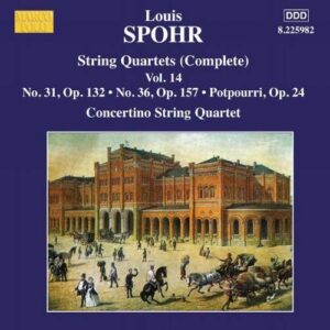 Louis Spohr : Quatuors à cordes (Intégrale - Volume 14)
