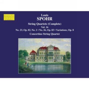 Louis Spohr : Quatuors à cordes (Volume 16)