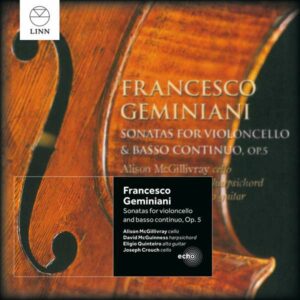 Geminiani, Francesco: Sonatas For Violoncello & Basso Continuo
