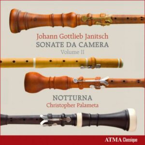 Janitsch : Sonate Da Camera Vol.2 - Musique de chambre pour hautbois et cordes - Johann Gottlieb Janitsch