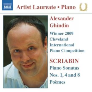 Alexandre Scriabine : Sonates pour piano n°1, 4 et 8