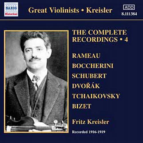 Fritz Kreisler, violon : Intégrale des enregistrements (Volume 4)