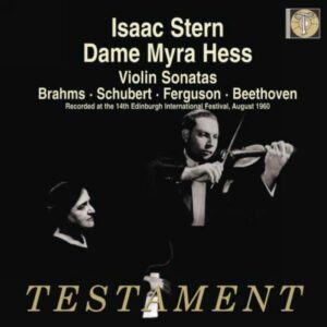 Isaac Stern : Brahms, Schubert, Ferguson, Beethoven.