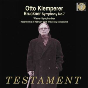 Bruckner : Symphonie n° 7. Klemperer.