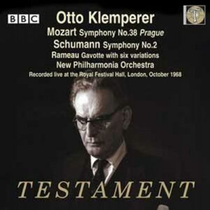 Otto Klemperer : Rameau, Mozart, Schumann.