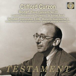 Clifford Curzon, piano : Mozart - Schubert