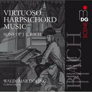 Wf, Jcf, Cpe & Jc Bach : Works for Harpsichord