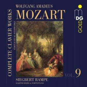 Mozart : Œuvres pour clavier vol. 9. Siegbert Rampe.