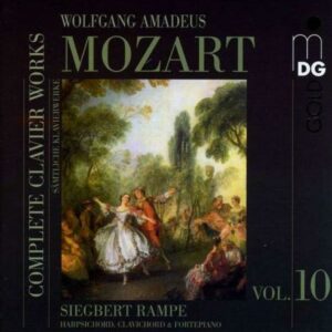 Mozart : Œuvres pour clavier vol. 10. Siegbert Rampe.