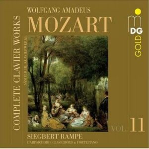 Mozart : Œuvres pour clavier vol. 11. Siegbert Rampe.