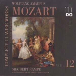 Mozart : Œuvres pour clavier vol. 12. Siegbert Rampe.