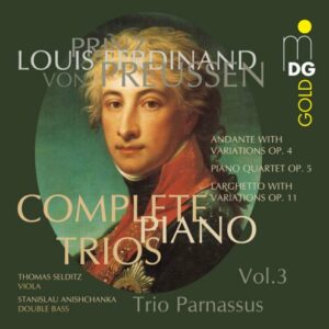 Louis Ferdinand : Piano Chamber Music Vol. 3