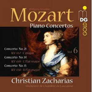 Mozart : Concertos pour piano, vol. 6. Zacharias.
