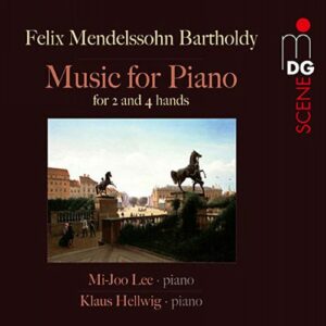 Mendelssohn : Musique pour piano. Lee, Hellwig.
