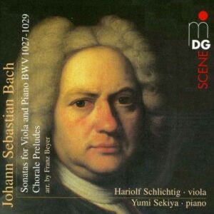 Johann Sebastian Bach : Sonatas for viola da gamba and piano, BWV 1027-29