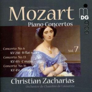 Mozart : Concertos pour piano, Vol. 7. Zacharias.