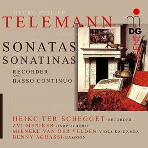 Georg Philipp Telemann : Sonatas and Sonatinas for Recorder and B.c.