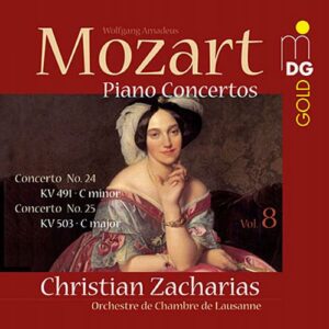 Mozart : Concertos pour piano, Vol. 8. Zacharias.