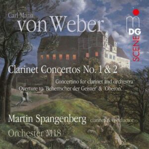 Weber : Les deux concertos pour clarinette. Spangenberg.