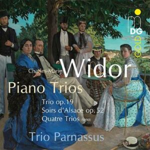 Widor : Intégrale des trios pour piano. Trio Parnassus.