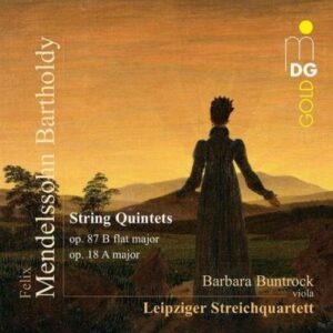 Mendelssohn : Quintettes à cordes n° 1 & 2. Buntrock.