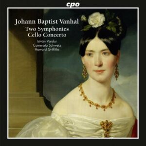 Johann Baptist Vanhal : Symphonies in C maj & E min/Cello Concerto