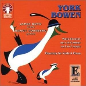 Bowen, York: Viola Sonata Nr.1,  Nr.2 / Phantasy