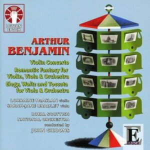 Benjamin : Concerto pour violon. Gibbons.