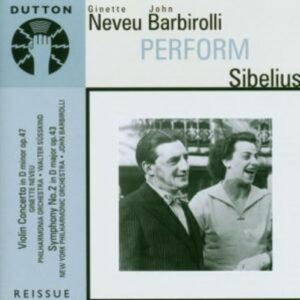 Sibelius, Jean: Perform Sibelius