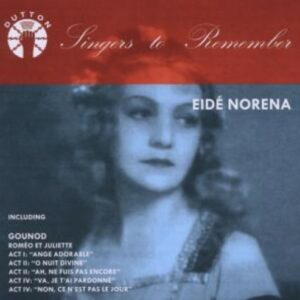 Gounod / Handel / Puccini +: Eide Norena