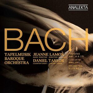Bach : Cantatas BWV 54, 170. Taylor, Lamon.