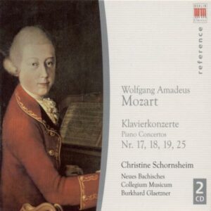 Mozart : Concertos pour piano n°17, 18, 19 & 25 W.A.Mozart