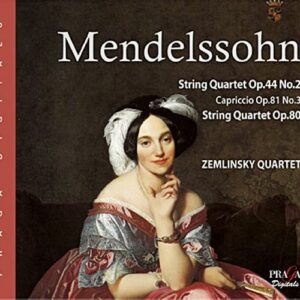 Mendelssohn : Quatuors à cordes. Quatuor Zemlinsky.