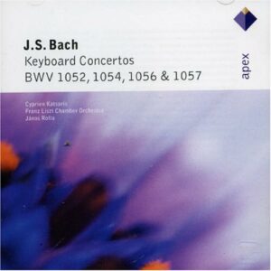 Bach J.S. : Concertos Pour Clavier Nos 1, 3, 5, 6. Katsaris Cyprien