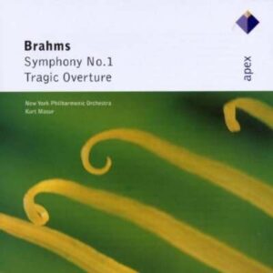 Brahms : Symphonie N°1/Ouverture Tragique. Masur Kurt
