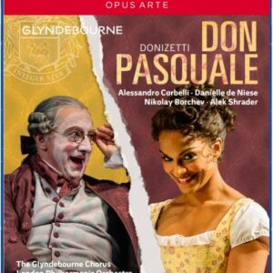 Donizetti : Don Pasquale, live in Glyndebourne. Corbelli, de Niese, Mazzola, Clément.