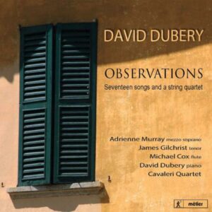 David Dubery : Observations