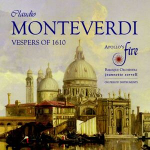 Monteverdi : Vêpres de 1610. Sorrell.