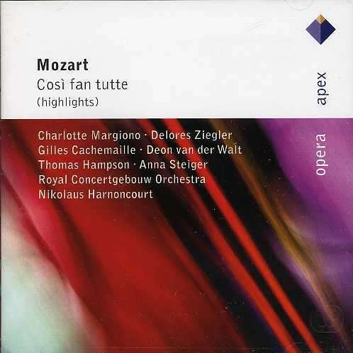 Mozart : Cosi Fan Tutte. Harnoncourt Nikolaus