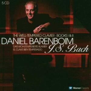 Bach J.S. : Clavier Bien Tempéré - Livres 1 & 2. Barenboim Daniel