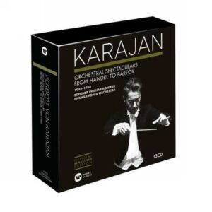 Karajan : De Haendel à Bartok - Orchestral spectaculars