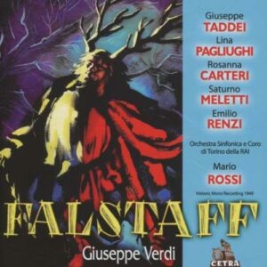 Verdi : Falstaff. Taddei, Meletti, Rossi.