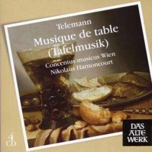 Telemann:Musique De Table. Harnoncourtnikolaus