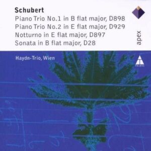 Schubert:Trios Pour Piano. Haydn Trio Wien