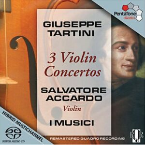 Giuseppe Tartini : 3 Violin Concertos