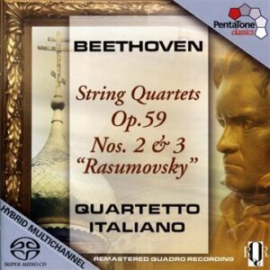 Ludwig Van Beethoven : String Quartets Op.59 Nos.2 & 3