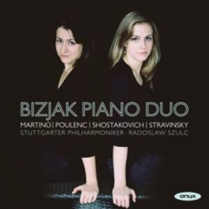 Martinu, Poulenc, Shostakovich: Concert For Two Pianos