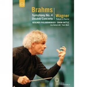 Brahms : Double concerto, symph. n° 4. Rattle.