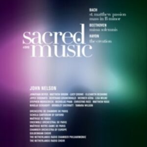 Bach, Johann Sebastian - Beethoven, Ludwig van : John Nelson - Sacred Music Box