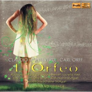 Monteverdi / Orff : L'Orfeo, version allemande. Wolansky, Bermert. Leintner.